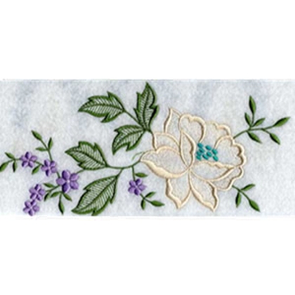 Endless Rose Border Embroidery Design