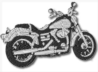 Harley Davidson Legend Machine Embroidery Designs